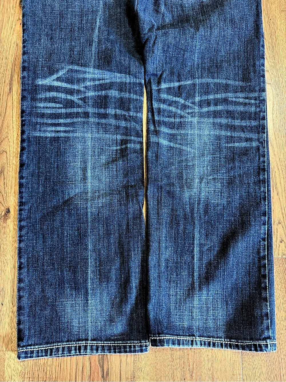 CINCH Men's Blue Medium Wash Denim Straight Leg Jeans Relaxed Fit Stretch - Picture 10 of 13